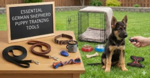 essential german shepherd puppy training tools