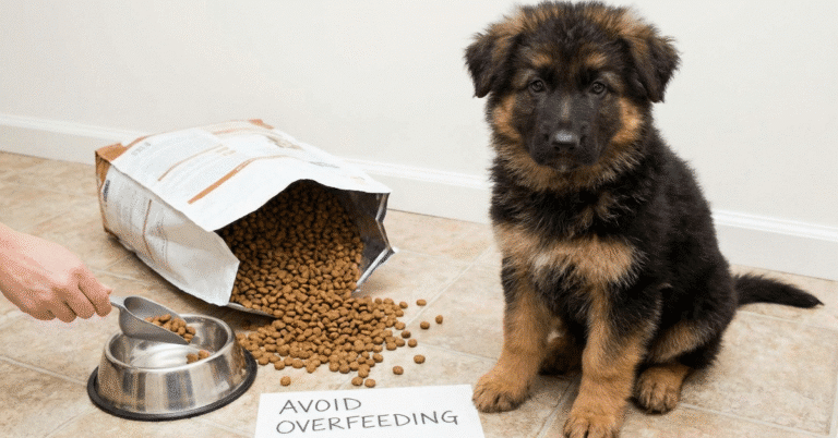 german shepherd puppy feeding mistakes