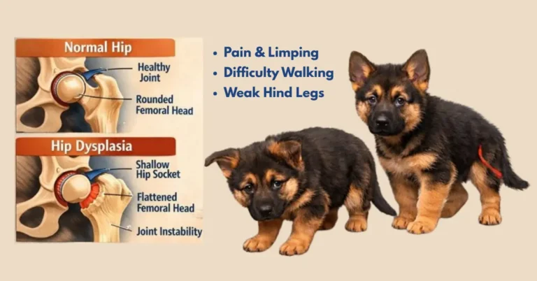 hip dysplasia in german shepherd puppies