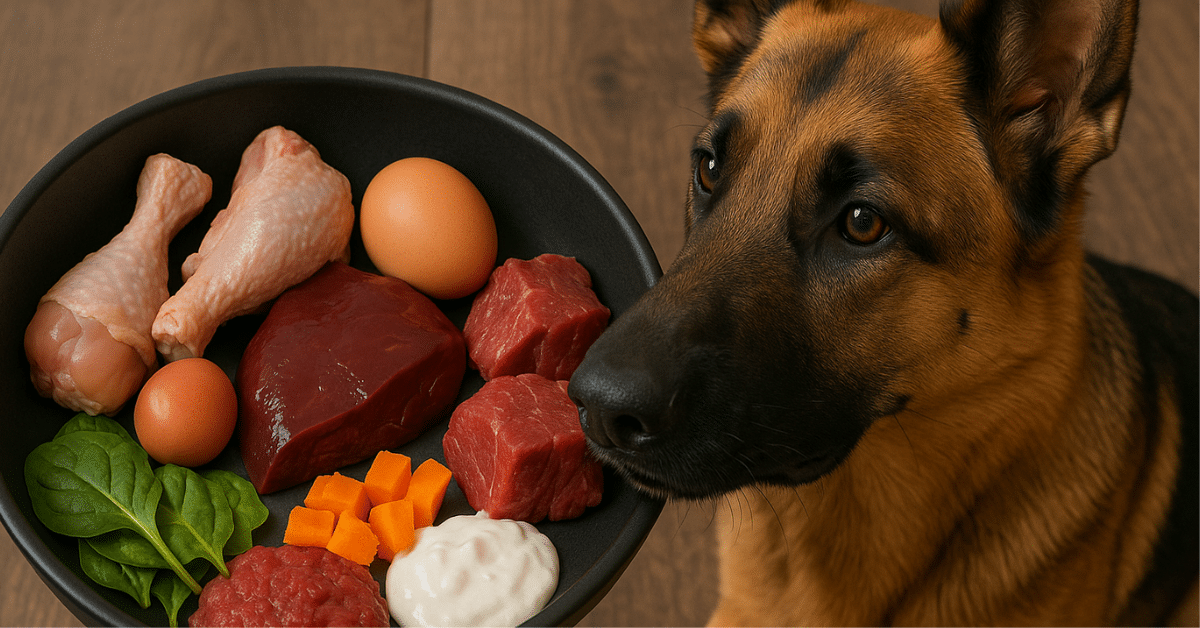 raw diet german shepherd