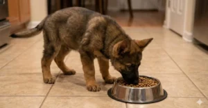 german shepherd puppy feeding schedule
