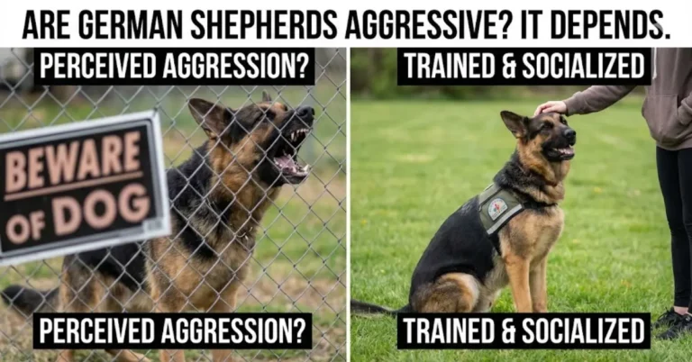 are german shepherds aggressive