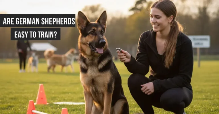 are german shepherds easy to train