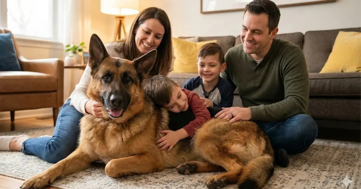are german shepherds good family dogs