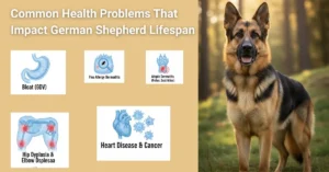common health problems that impact german shepherd lifespan