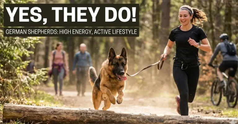 do german shepherds need a lot of exercise