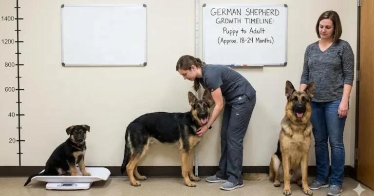 when does a german shepherd stop growing