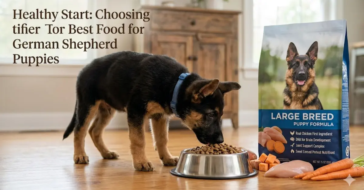 best food for german shepherd puppies