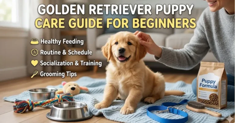 Golden Retriever Puppy Care