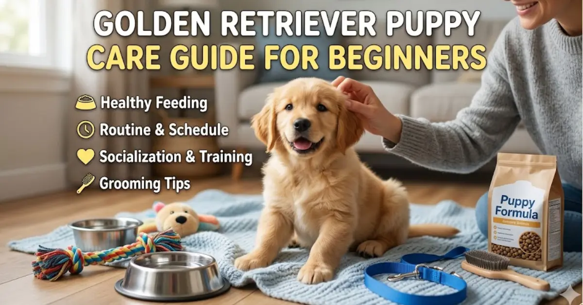 Golden Retriever Puppy Care