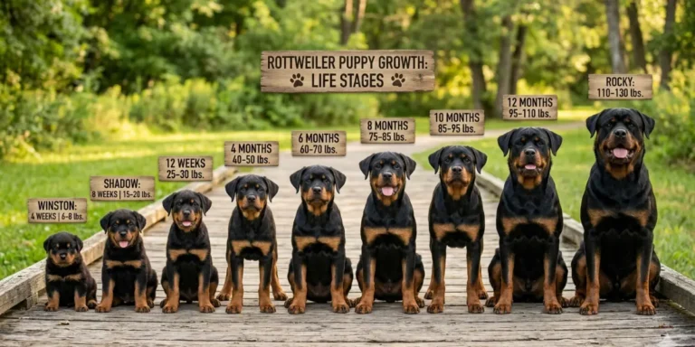 rottweiler puppy growth chart